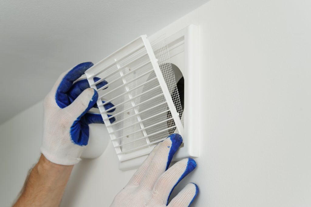 bathroom ventilation installation